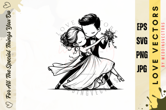 C3091: The Art of Capturing Matrimony in Vector Form