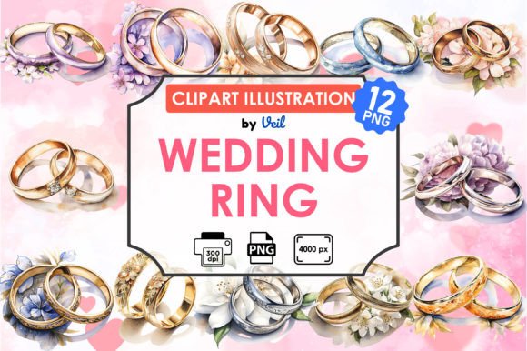 Designing with Love: Using Wedding Ring Clipart for Valentine's Projects