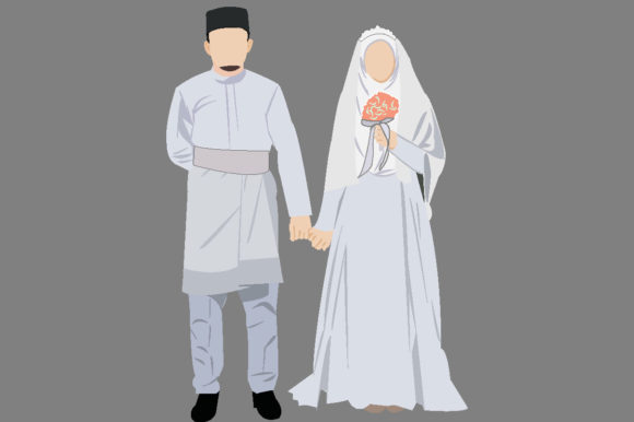 The Elegance of Full Body of a Muslim Wedding Design