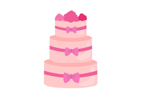 Wedding Cake with Pink Ribbons: A Font for Elegant Branding